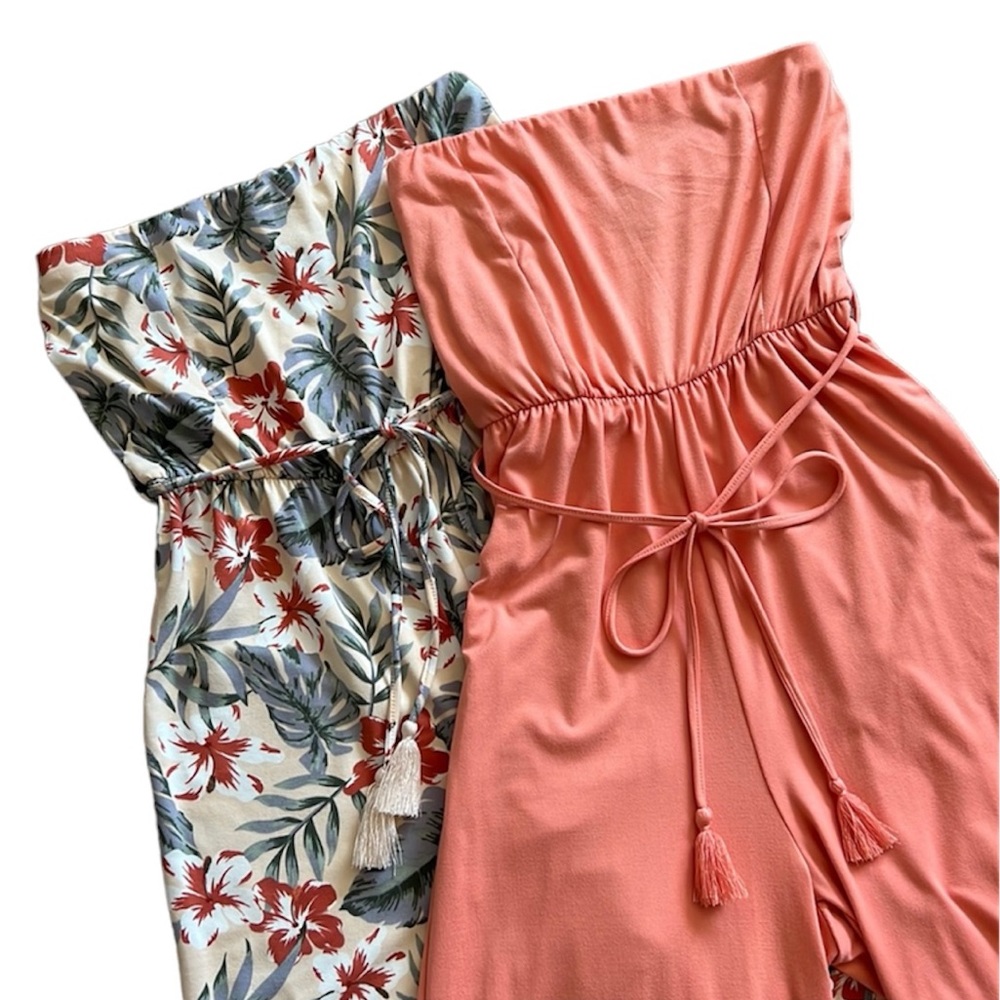 Streetwear Society, Strapless Jumpsuit Bundle, Small